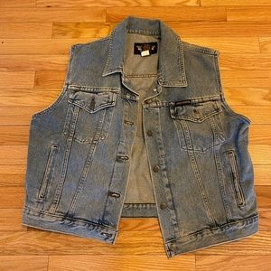 Harley Davidson classic women’s denim vest